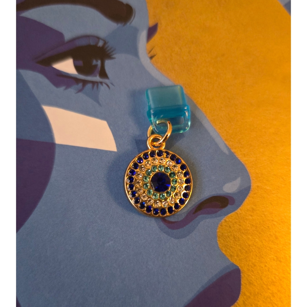 Evil Eye Dust Plug Charm for USB Type c